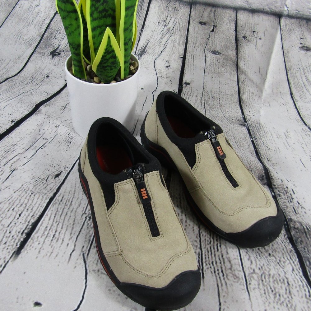 Lands' End All Weather Suede Mocs Size 7M